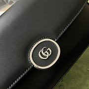 Gucci Petite GG Small Shoulder Bag Black 27x15x5cm - 6