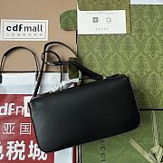 Gucci Petite GG Small Shoulder Bag Black 27x15x5cm - 3