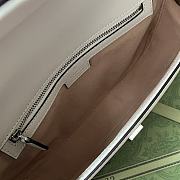 Gucci Petite GG Small Shoulder Bag White 27x15x5cm - 6