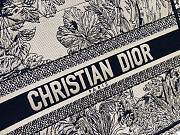 Dior Medium Book Tote Beige Multicolor 36 x 27.5 x 16.5 cm - 4
