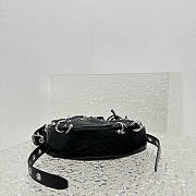 Balenciaga Le Cagole XS Shoulder Bag With Piercing Black 26x16x9.9cm - 5