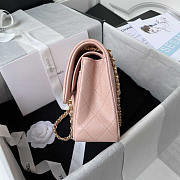 Chanel Small Flap Bag Caviar Gold Hardware Pink 23cm - 6