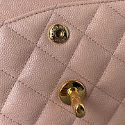 Chanel Small Flap Bag Caviar Gold Hardware Pink 23cm - 2