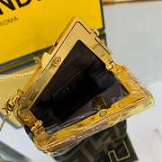 Fendi Nano First Charm FF Nappa Leather 11.5x5.5x10cm - 6