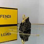 Fendi Nano First Charm FF Nappa Leather 11.5x5.5x10cm - 5