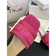 Dior Dway Heeled Slide Rani Pink 3.5cm - 4