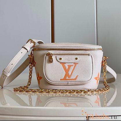 Louis Vuitton LV Mini Bumbag Monogram Neutral 17 x 12 x 9.5 cm - 1