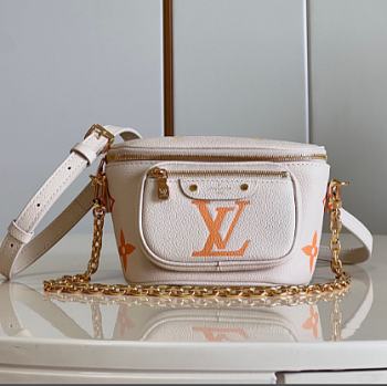 Louis Vuitton LV Mini Bumbag Monogram Neutral 17 x 12 x 9.5 cm
