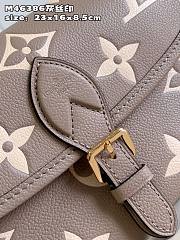 Louis Vuitton LV Diane Monogram Tourterelle Beige 23x16x8.5cm - 3