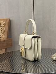 Celine Mini Tabou Smooth Calfskin Limestone 16x12x6cm - 3