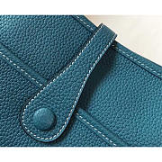 Hermes Evelyne PM Shoulder Bag Dark Blue 29cm - 2