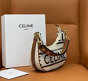 Celine Ava Medium Bag White 23x13.5x6cm - 5