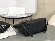 Celine Nano Belt Bag Grained Calfskin Black 20x20x10cm - 5