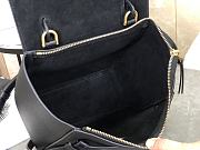 Celine Nano Belt Bag Grained Calfskin Black 20x20x10cm - 3