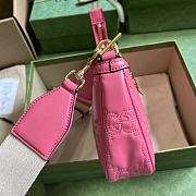 Gucci GG Matelasse Handbag Pink 25x15x8cm - 6