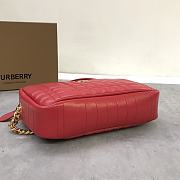 Burberry Small Lola Camera Bag Red 24 x 6 x 15 cm - 5