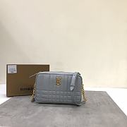 Burberry Small Lola Camera Bag Gray 24 x 6 x 15 cm - 1