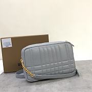 Burberry Small Lola Camera Bag Gray 24 x 6 x 15 cm - 6