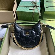 Gucci GG Matelasse Mini Bag Black 21cm - 1