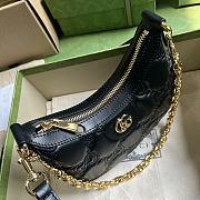 Gucci GG Matelasse Mini Bag Black 21cm - 4