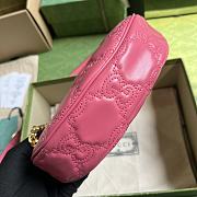 Gucci GG Matelasse Mini Bag Pink 21cm - 6