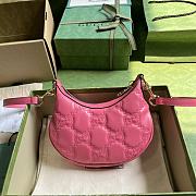 Gucci GG Matelasse Mini Bag Pink 21cm - 4