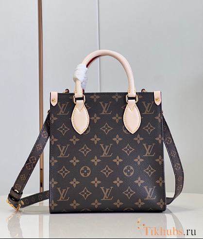 Louis Vuitton LV Sac Plat BB Monogram 21.5x22x9cm - 1