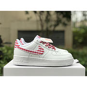 Nike Air Force 1 Low Red Gingham - 1