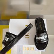 Dior Every-D Slide Black Embossed Lambskin - 6