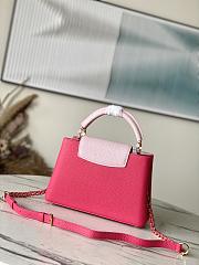 Louis Vuitton LV Capucines BB Pink 27 x 18 x 9 cm - 3