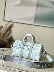 Louis Vuitton LV Keepall Bandoulière 25 Crystal Blue 25 x 15 x 11 cm - 6