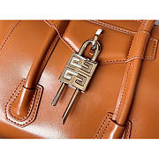 Givenchy Antigona Lock Mini Tote Brown 23x27x13cm - 2
