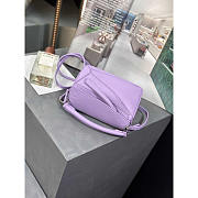 Loewe Purple Puzzle Mini Shoulder Bag 18x12x8cm - 4