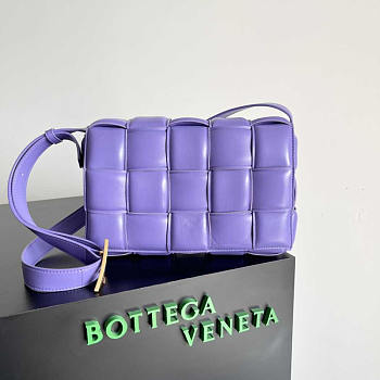 Bottega Veneta Crossbody Bag Women Purple 26x18x8cm