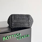 Bottega Veneta Mini Cabat Black 20x15x12cm - 4