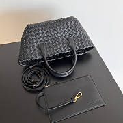 Bottega Veneta Mini Cabat Black 20x15x12cm - 3