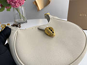 BVLGARI Serpenti Ellipse Crossbody Bag White 19.5x20x4.5cm - 2