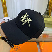 Dior Logo Print Baseball Hat - 4