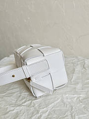 Bottega Veneta Small Brick Cassette White 23.5x10x10cm - 2