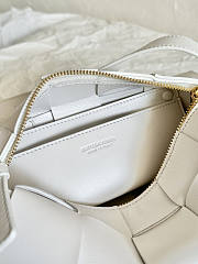 Bottega Veneta Small Brick Cassette White 23.5x10x10cm - 5