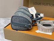 Louis Vuitton LV Keepall Bandoulière 25 Denim Canvas 25 x 15 x 11 cm - 3