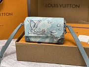 Louis Vuitton LV Steamer Wearable Monogram Blue 18 x 11 x 6.5 cm - 1