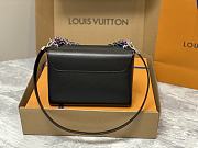 Louis Vuitton LV Twist MM Epi Black 23 x 17 x 9.5 cm - 4