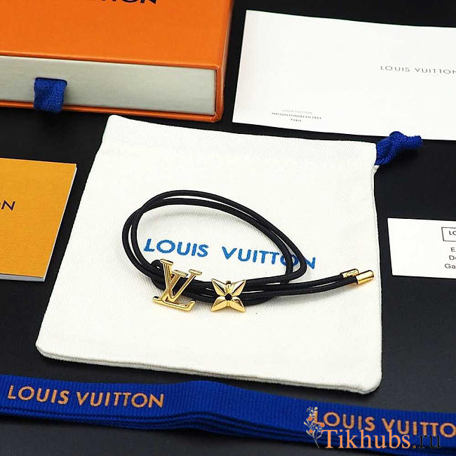 Louis Vuitton LV Bloom Bracelet Black - 1