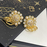 Chanel Pearl Earrings Gold - 4