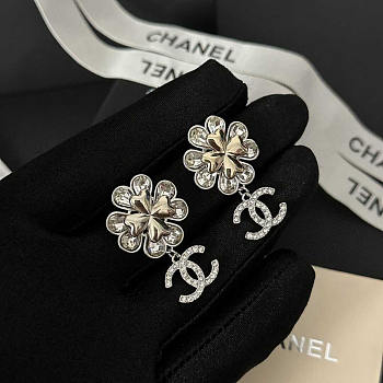 Chanel CC Crystal Earring