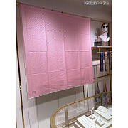 Louis Vuitton LV Monogram Classic Shawl Pink 140x140cm - 3