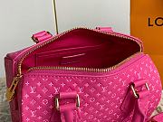 Louis Vuitton LV Speedy Bandoulière 20 H27 Pink 20.5 x 13.5 x 12 cm - 3