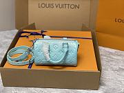 Louis Vuitton LV Nano Speedy Blue 16 x 10 x 7.5 cm - 3