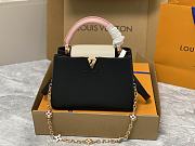 Louis Vuitton LV Capucines Black Pink BB 27 x 18 x 9 cm - 1